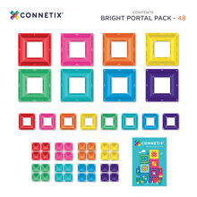 Connetix Tiles Bright Portal Pack 48 pc
