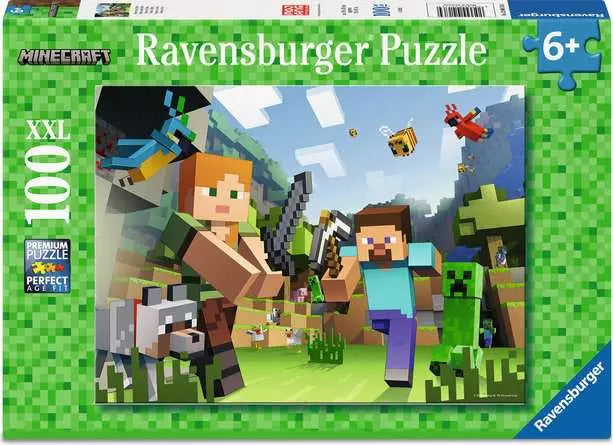 Ravensburger Minecraft XXL 100 piece Jigsaw Puzzle