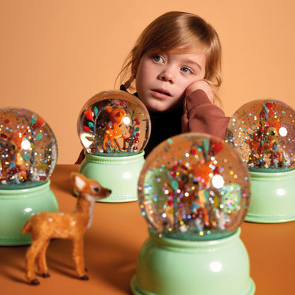 Djeco Snow Globe Night Light Fawn Treasures