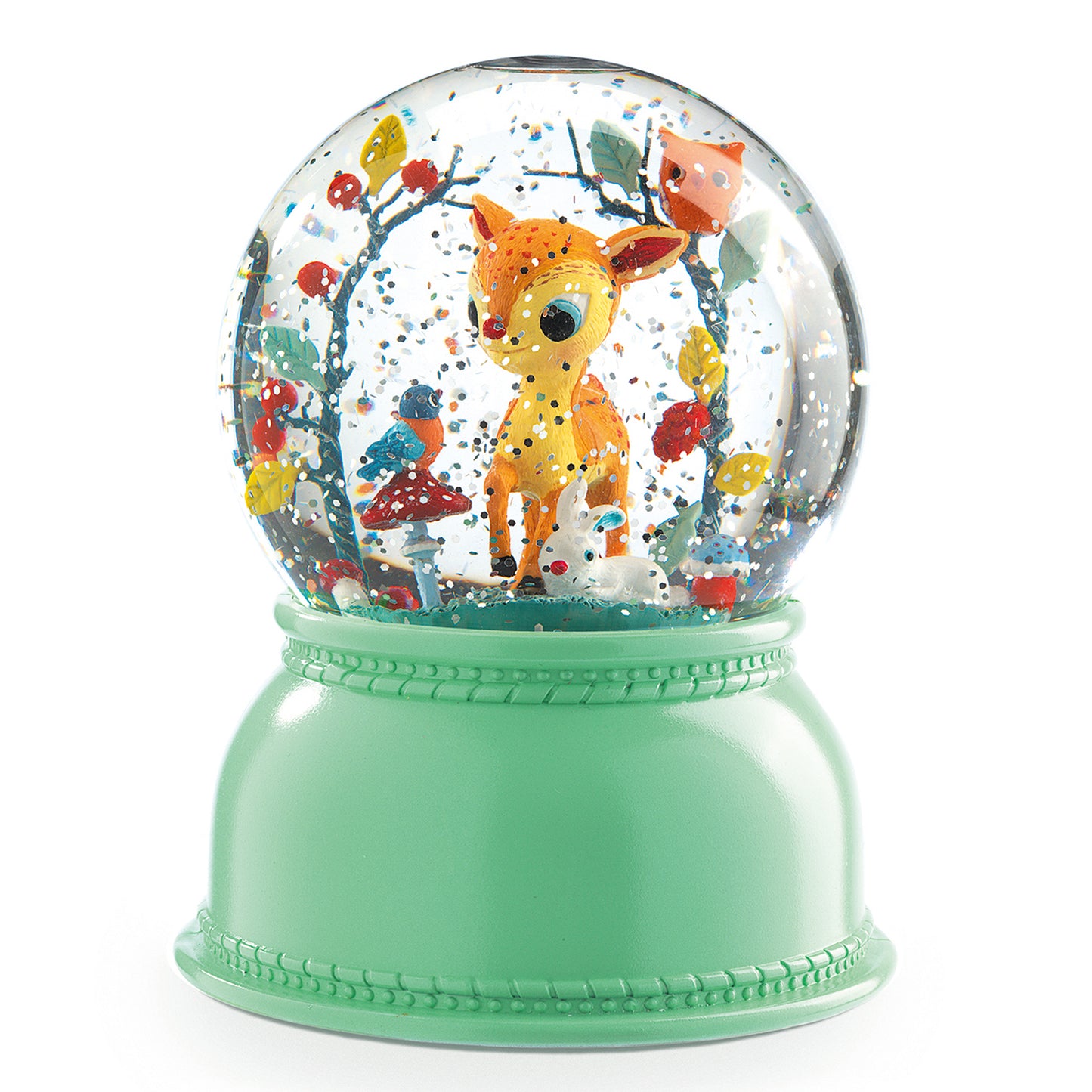 Djeco Snow Globe Night Light Fawn Treasures