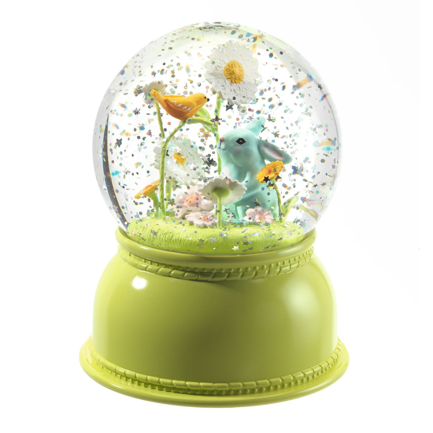 Djeco Snow Globe Night Light-Lapin Treasures