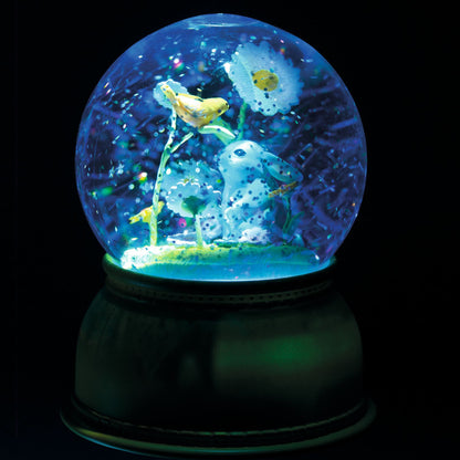 Djeco Snow Globe Night Light-Lapin Treasures