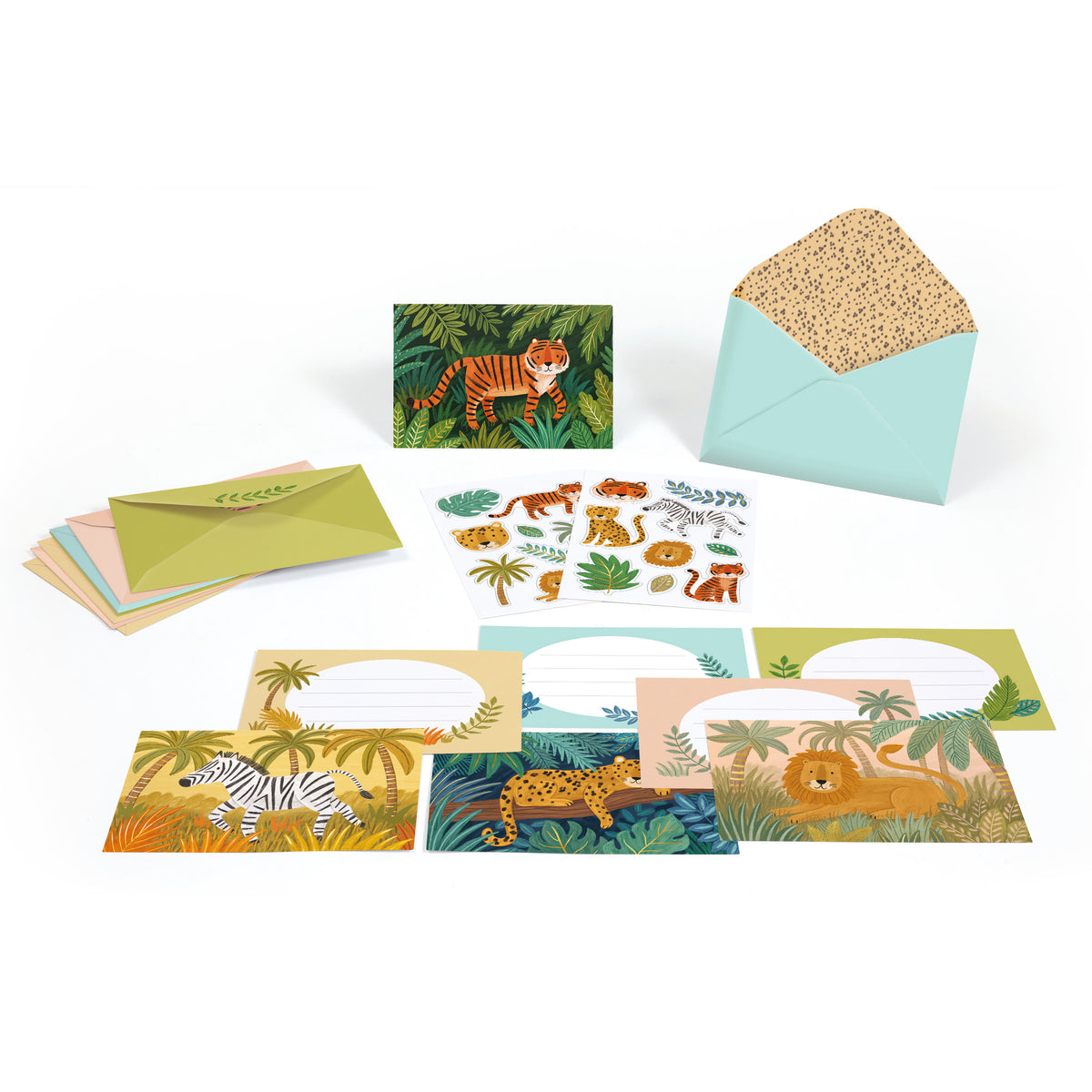 Djeco Jungle Animals Letter Box-Fsc Mix