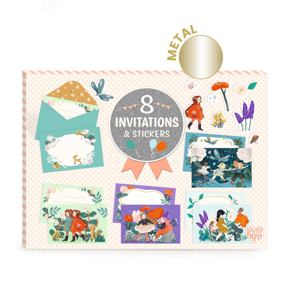 Djeco Garden Friends Correspondence Box