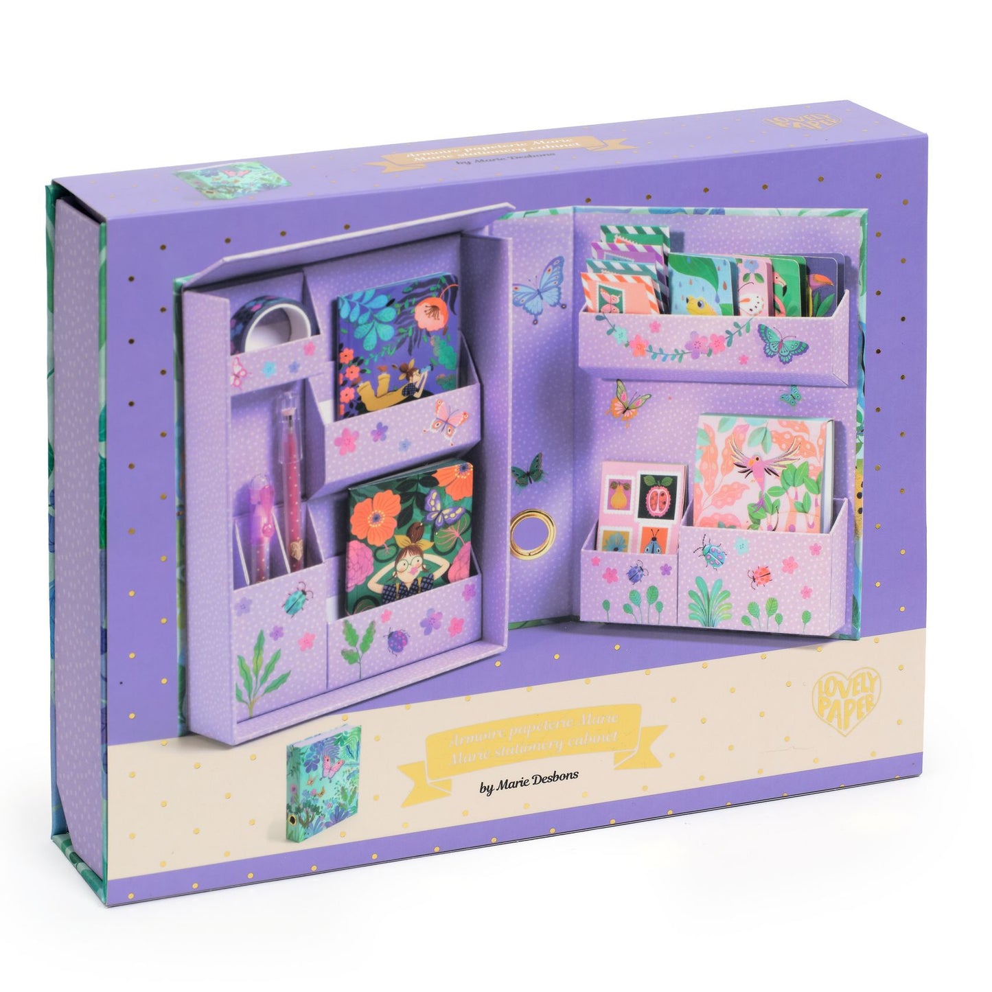 Djeco Marie Stationery Cabinet- Writing Set