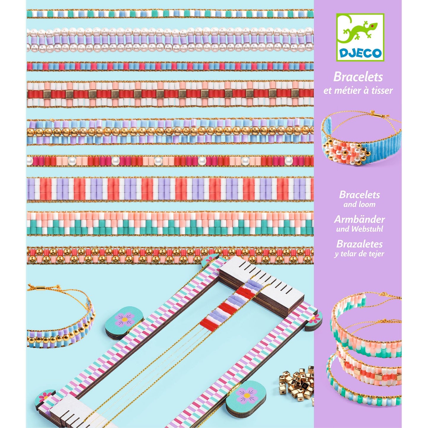Djeco Large Beads Bracelets and Loom