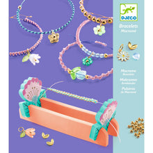 Djeco Jewels To Create Blue Macrame Bracelets