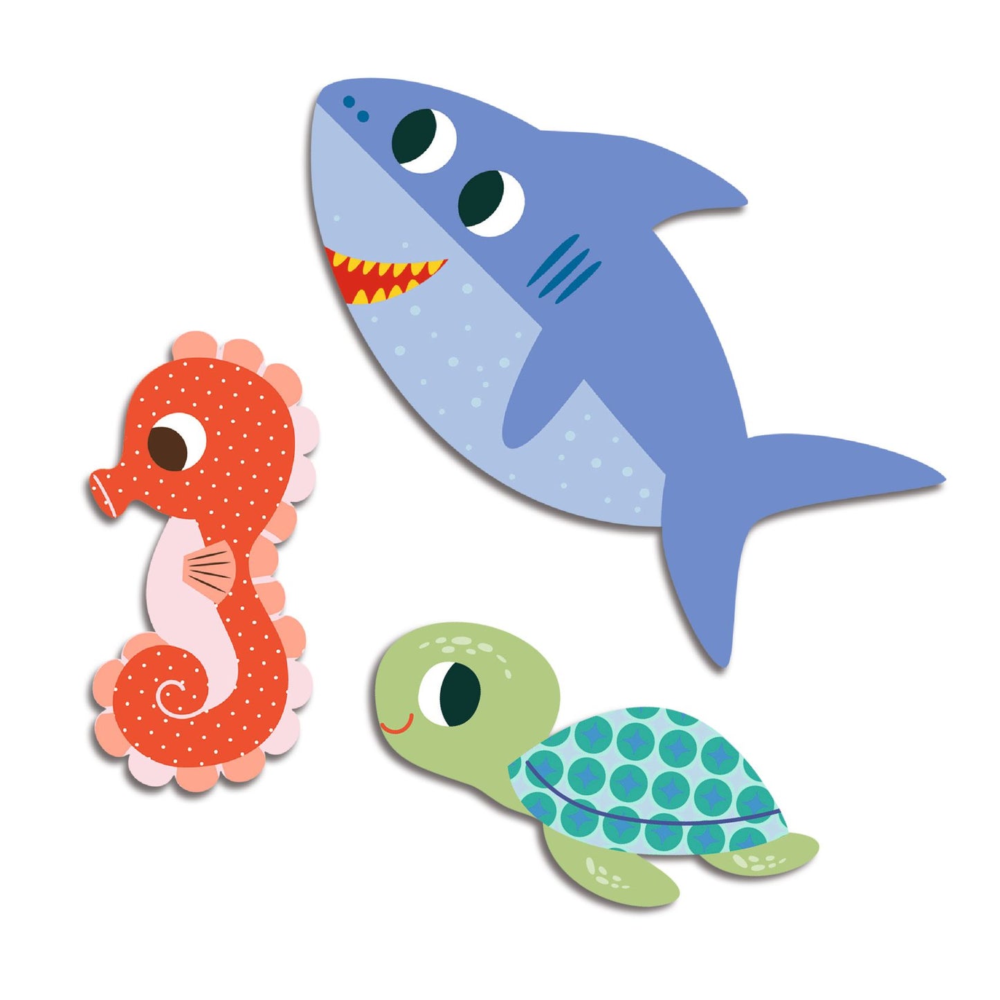 Djeco Sea Animals Stickers