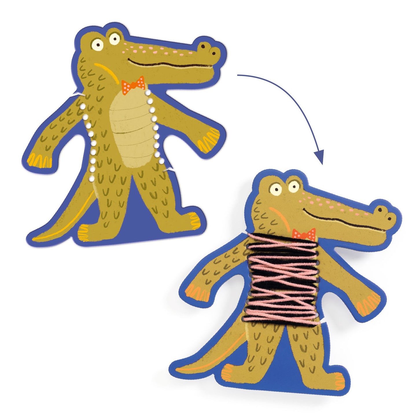 Djeco First Weaving - Animal Sweaters