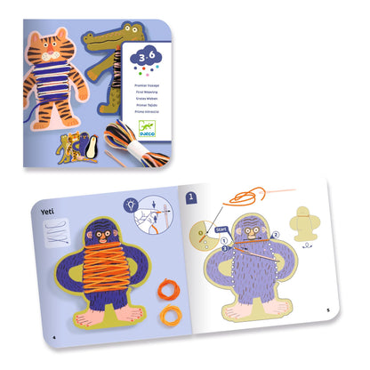Djeco First Weaving - Animal Sweaters