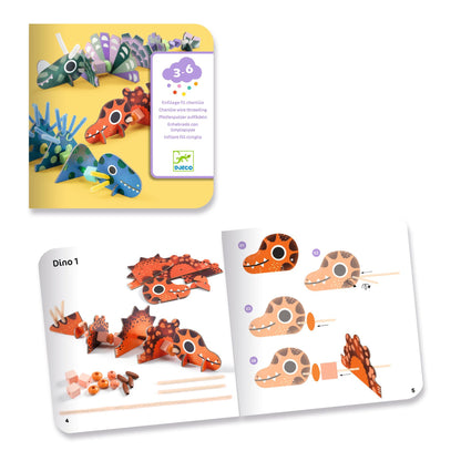 Djeco Threading - Terrible Dinos Threading