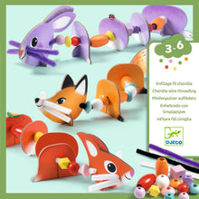 Djeco Threading - Cute Animals Threading