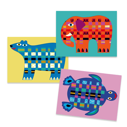 Djeco In Front, Behind, In Front Create With Paper