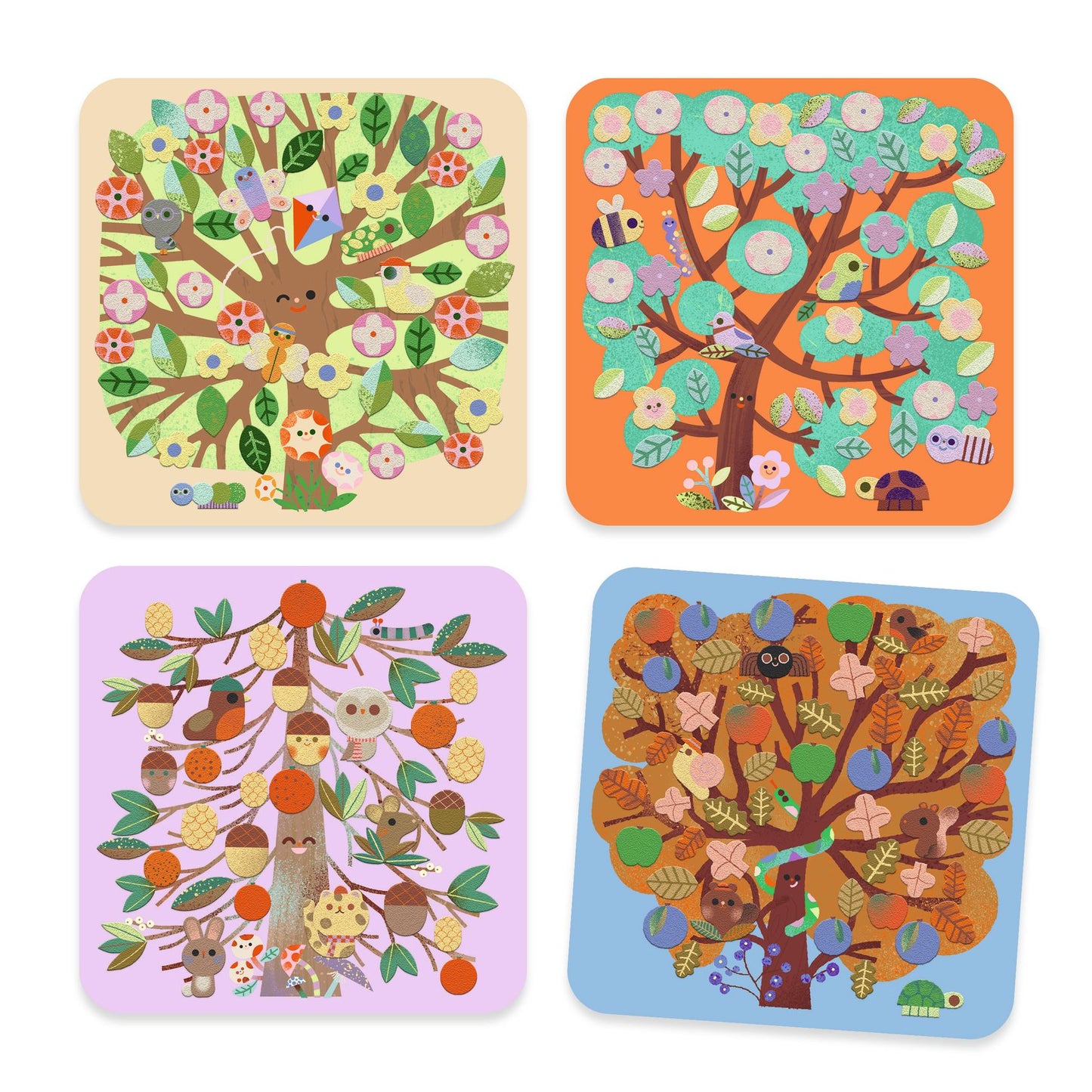 Djeco Through The Seasons Collage