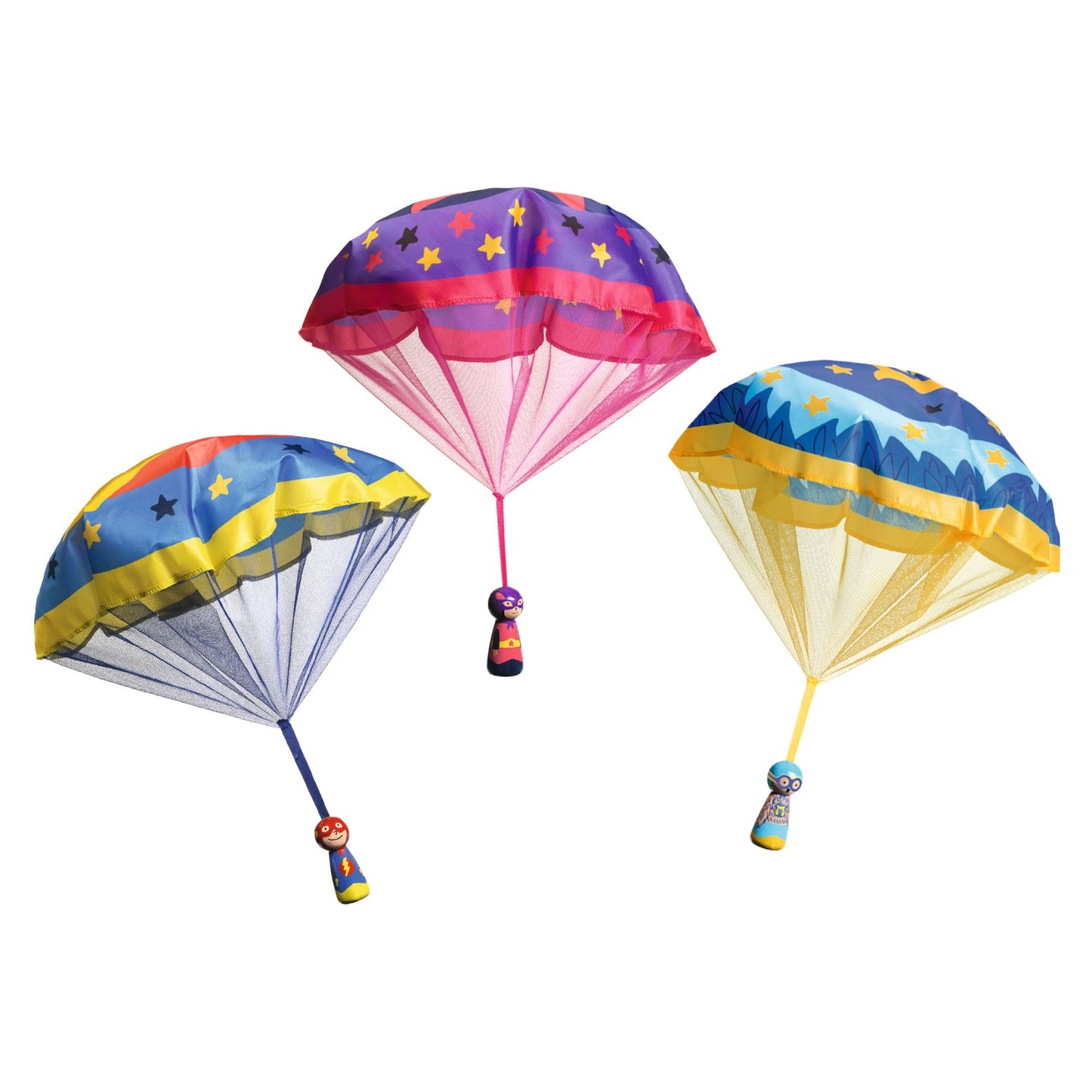 Djeco Parachutists Flying Heroes - Games Of Skill ( 1 Chosen At Random)