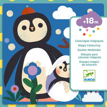 Djeco Magic Coloring. Peekaboo! Baby Animals Around The World Colouring