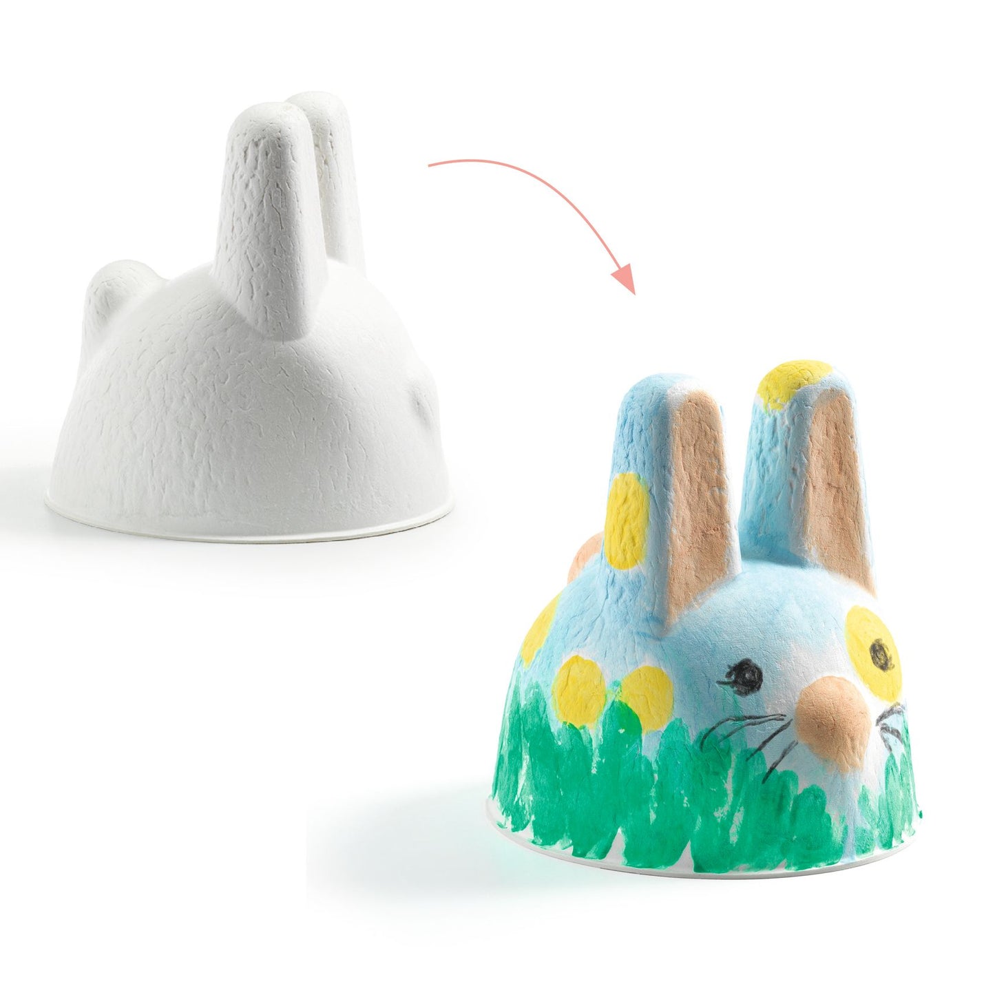 Djeco Finger Painting – Bunny Trio