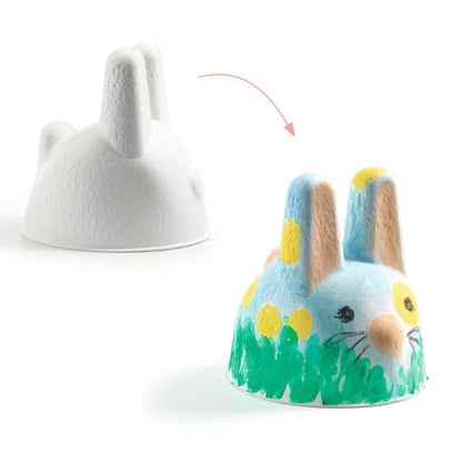 Djeco Finger Painting – Bunny Trio