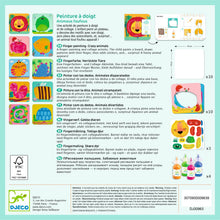 Djeco  Finger Painting – Crazy Animals