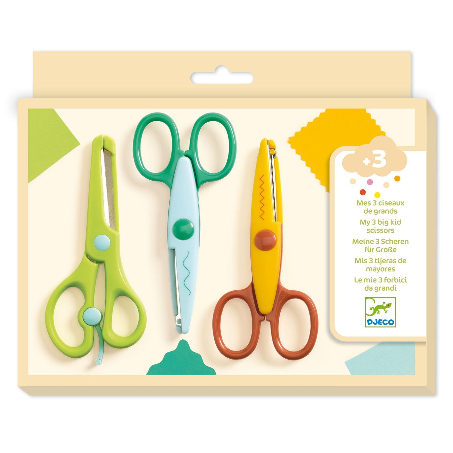 Djeco My 3 Big Scissors!
