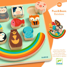 Djeco Puzzle & Boom Rainbow