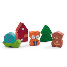 Djeco Puzz & Match Rainbow Wooden Puzzle