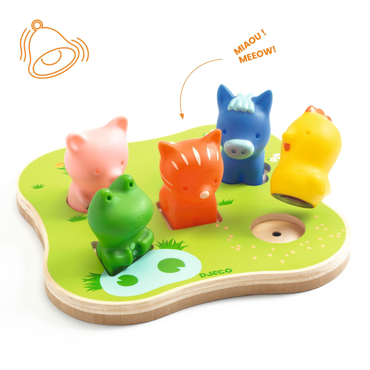 Djeco Wooden Sound Puzzles Caconimo