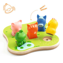 Djeco Wooden Sound Puzzles Caconimo