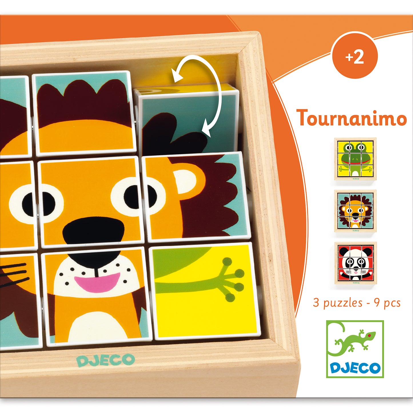 Djeco Tournanimo Puzzle