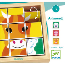 Djeco Tournanimo Animoroll Puzzle