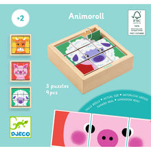 Djeco Tournanimo Animoroll Puzzle