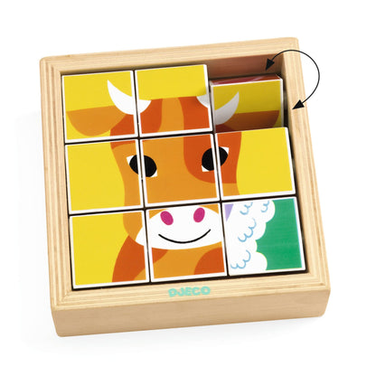 Djeco Tournanimo Animoroll Puzzle