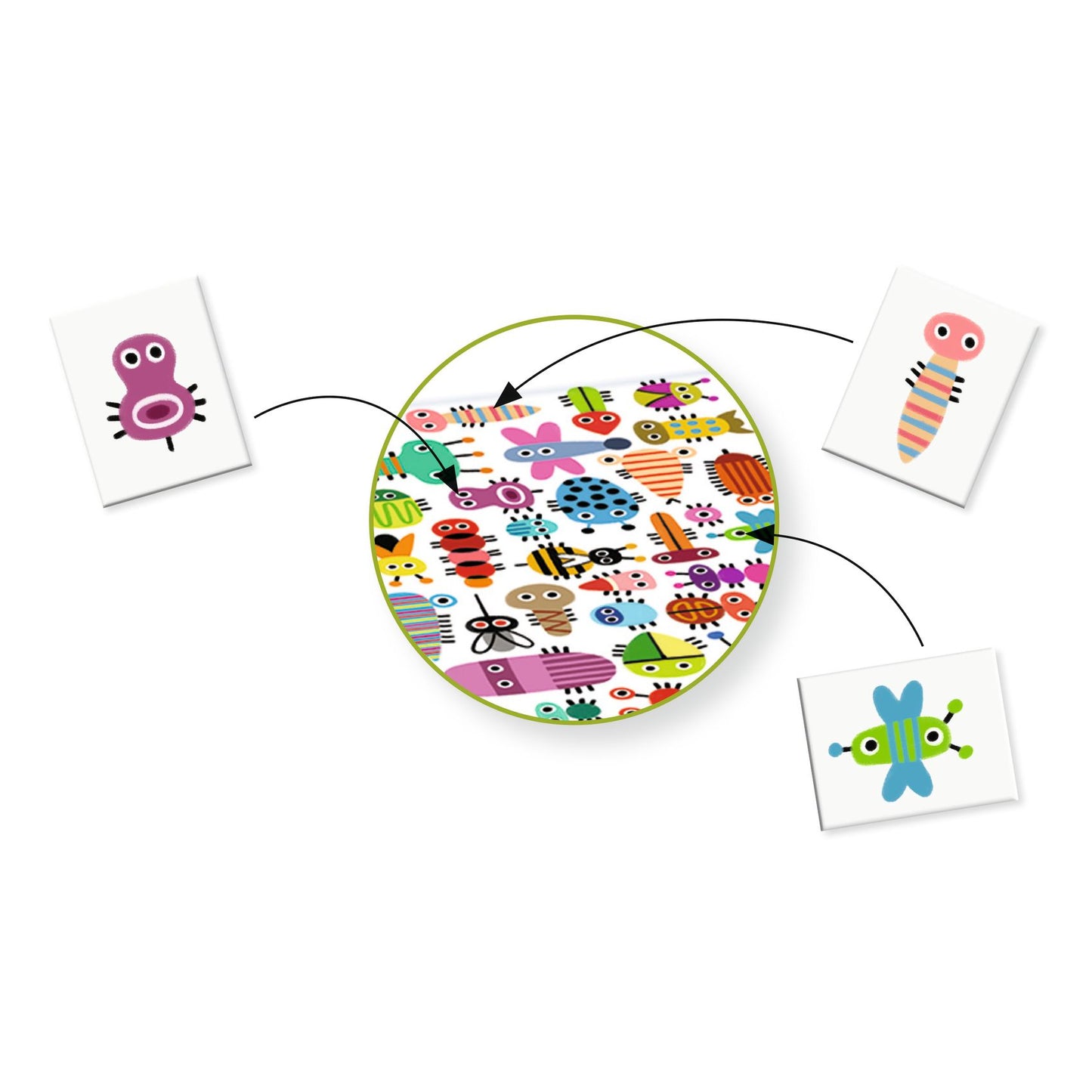 Djeco Tiny Beasts Observation Game