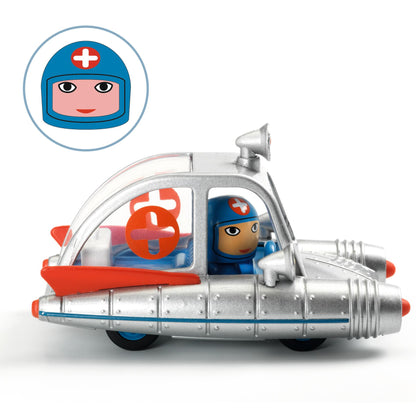 Djeco Crazy Motors Space Ambulance