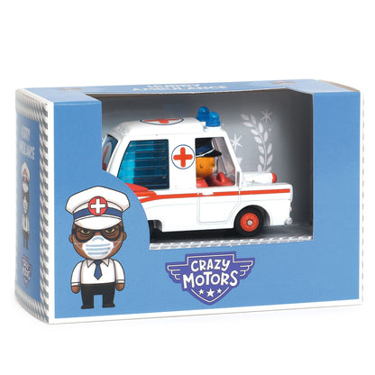 Djeco Crazy Motors Hurry Ambulance