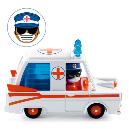 Djeco Crazy Motors Hurry Ambulance