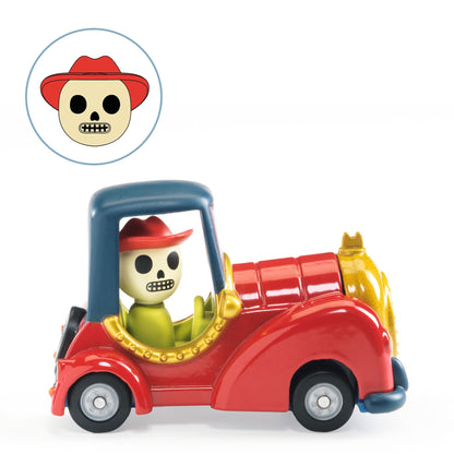 Djeco Crazy Motors Red Skull