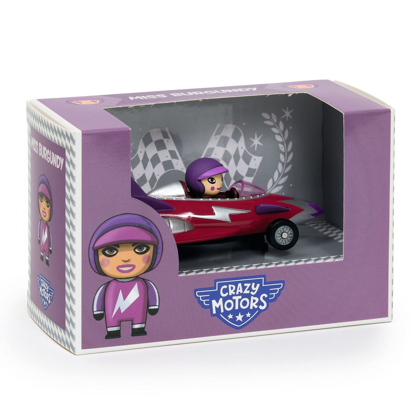 Djeco Crazy Motors Miss Burgundy