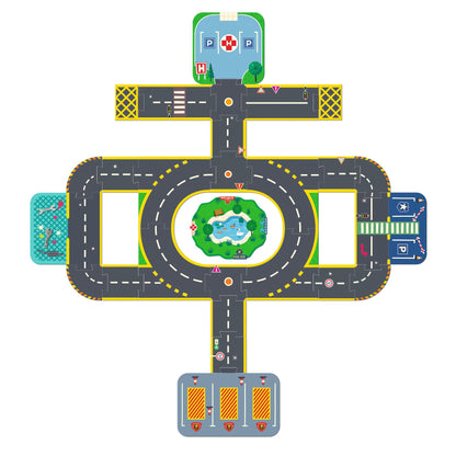 Djeco Puzzl'Up Géant City 28 pcs + 6 pcs