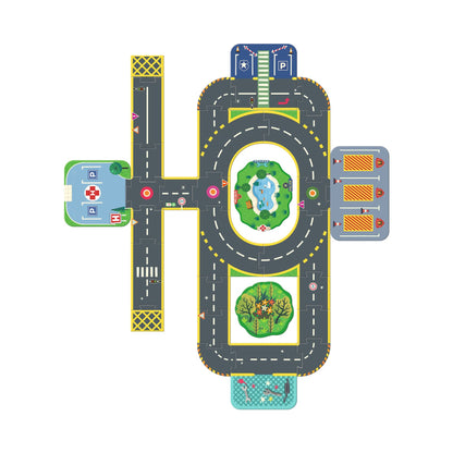 Djeco Puzzl'Up Géant City 28 pcs + 6 pcs