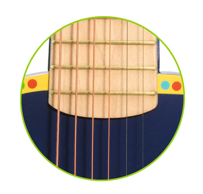 Djeco Animambo Guitar 6 Metallic Strings Guitar
