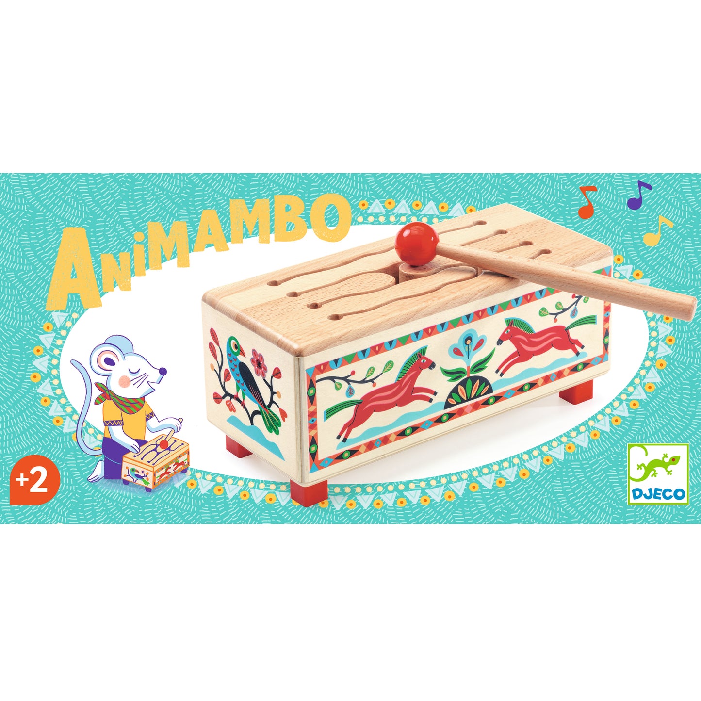 Djeco Animambo Wooden Drum