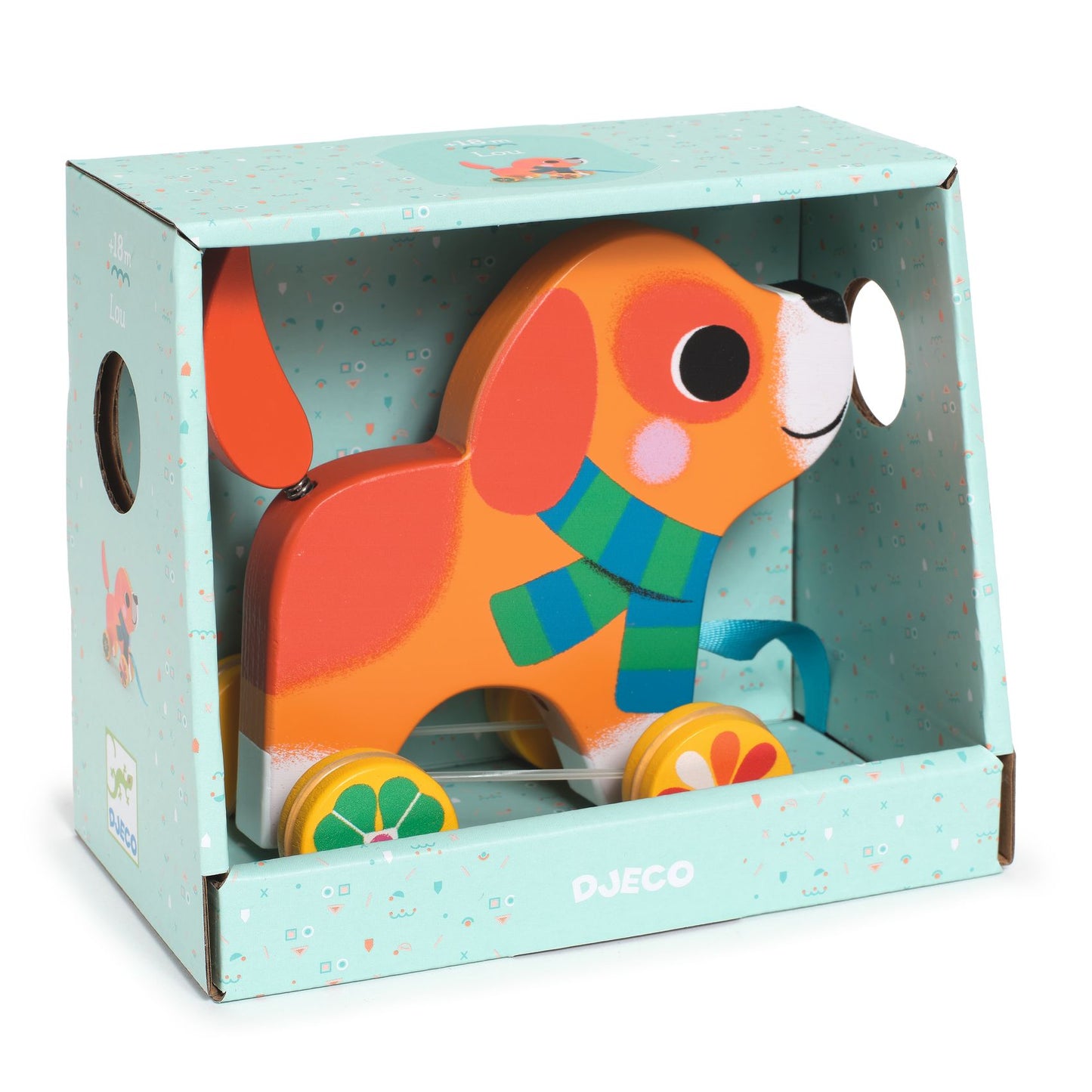 Djeco Lou Pull Along Toy