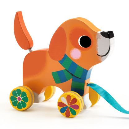 Djeco Lou Pull Along Toy
