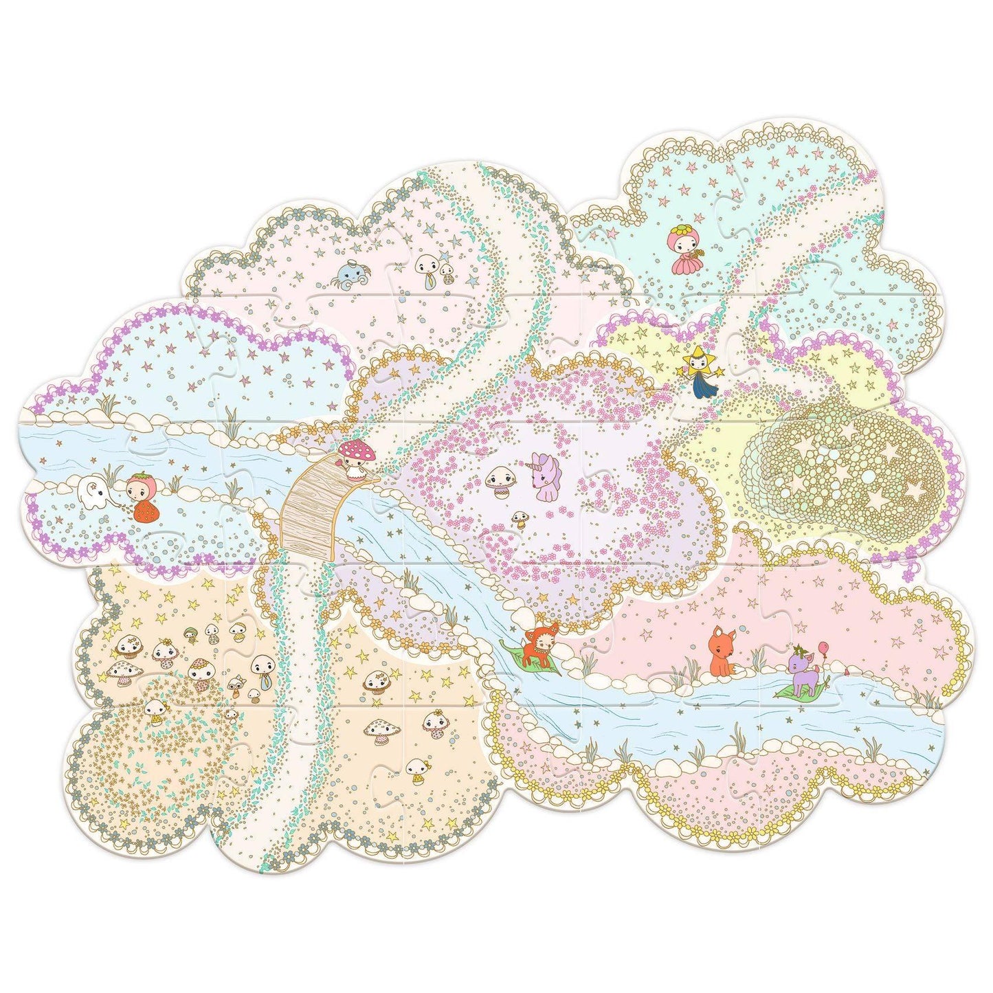 Djeco Puzzl'Up Lily Tinypuzz-33Pcs
