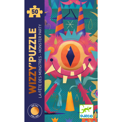 Djeco Magic Puzzle Monster Party - 50 Pcs
