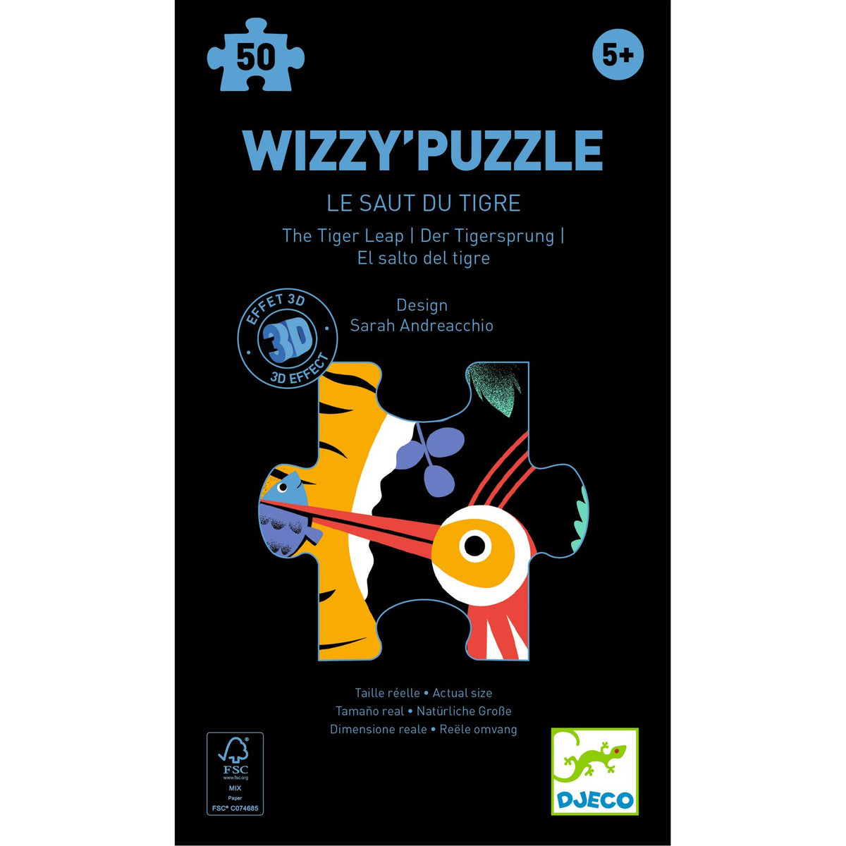 Djeco Magic Puzzle The Tiger Leap