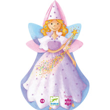 Djeco The Fairy And The Unicorn -  36 pcs Silhouette Puzzles