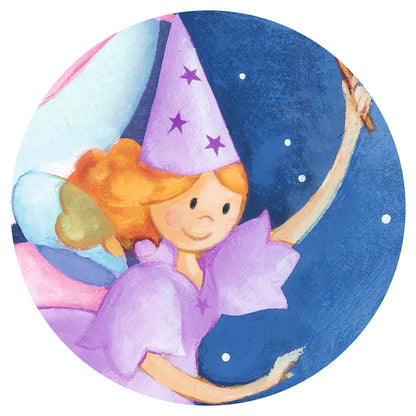 Djeco The Fairy And The Unicorn -  36 pcs Silhouette Puzzles