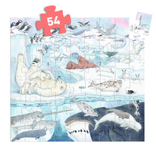 Djeco Polar Softness - 54 Pcs Silhouette Puzzles